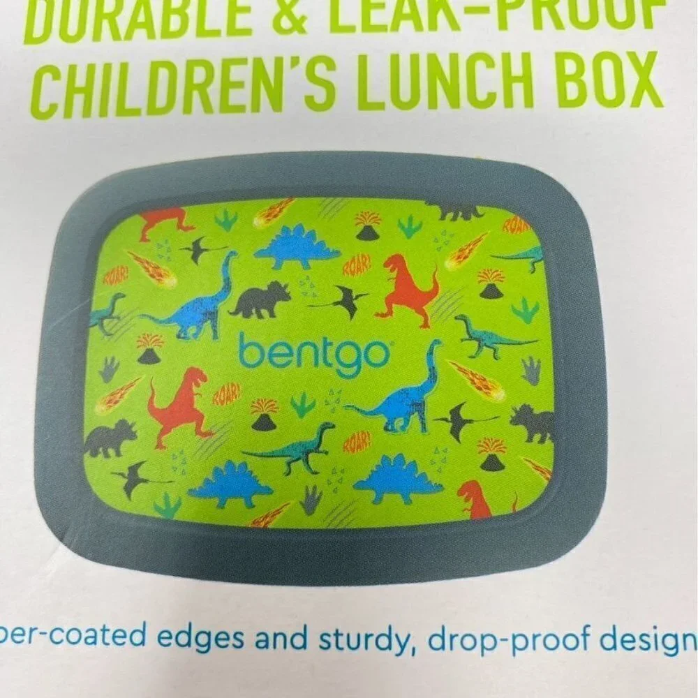 Bentgo Kids' Leakproof, 5 Compartment Bento-Style Kids' Lunch Box Various Prints